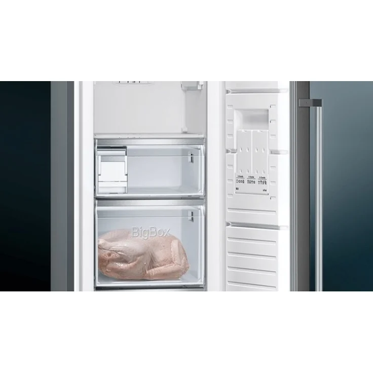 Siemens GS36NAXEP Gefrierschrank, freistehend, schwarz, NoFrost, LED, Breite 60 cm, Energieklasse E – Bild 9