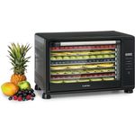 Mega Jerky Dörrautomat 650W 35-80°C LC-Touch-Display 8 Ebenen schwarz