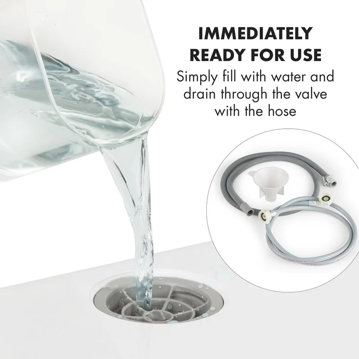 Klarstein Amazonia, Geschirrspüler, A, Geräuschemissionsklasse D, Geräuschemissionen 58 Dezibel – Bild 9