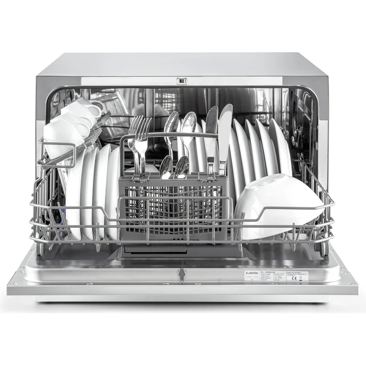 Klarstein Amazonia 6, Tischspülmaschine, F, Geräuschemissionsklasse C, Geräuschemissionen 49 Dezibel – Bild 5