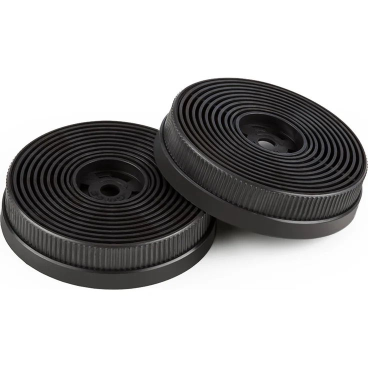 Aktivkohlefilter für Dunstabzugshauben Ersatzteil 2 Filter Umluftbetrieb Ø10,5 cm – Bild 1