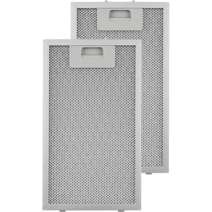 Aluminium-Fettfilter 18,5 x 31,8 cm Ersatzfilter 2 Stück