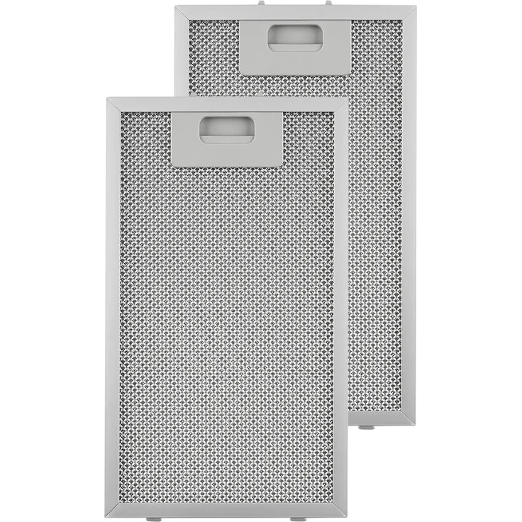 Aluminium-Fettfilter 18,5 x 31,8 cm Ersatzfilter 2 Stück – Bild 1