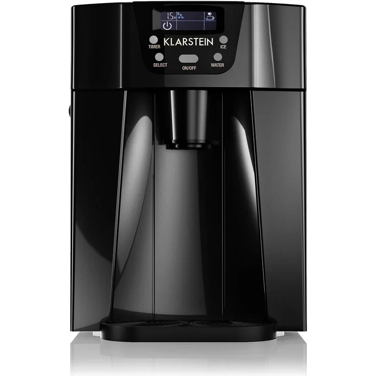 Ice Volcano 2G Eismaschine LED 12kg je 24h 2l 6-12min, schwarz – Bild 3