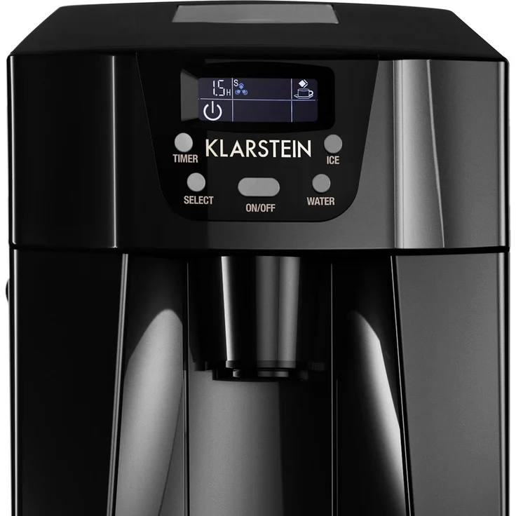 Ice Volcano 2G Eismaschine LED 12kg je 24h 2l 6-12min, schwarz – Bild 5