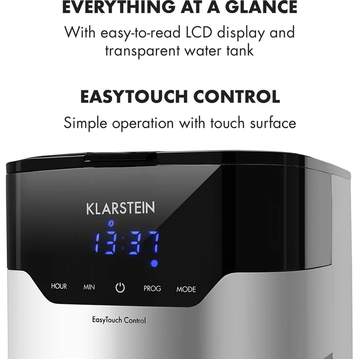 Klarstein Kaffeemaschine Arabica, 800 W, EasyTouch Control, silber – Bild 5