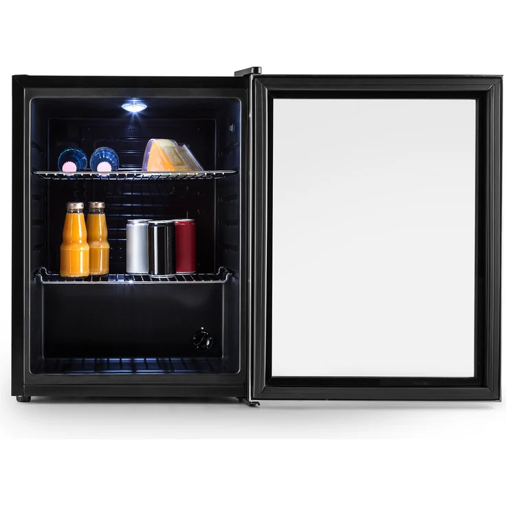 Klarstein Beersafe XL Getränkekühlschrank 60 Liter Klasse Glastür Edelstahl – Bild 8