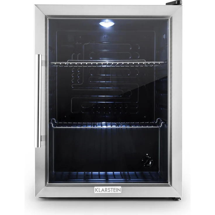 Klarstein Beersafe XL Getränkekühlschrank 60 Liter Klasse Glastür Edelstahl – Bild 6