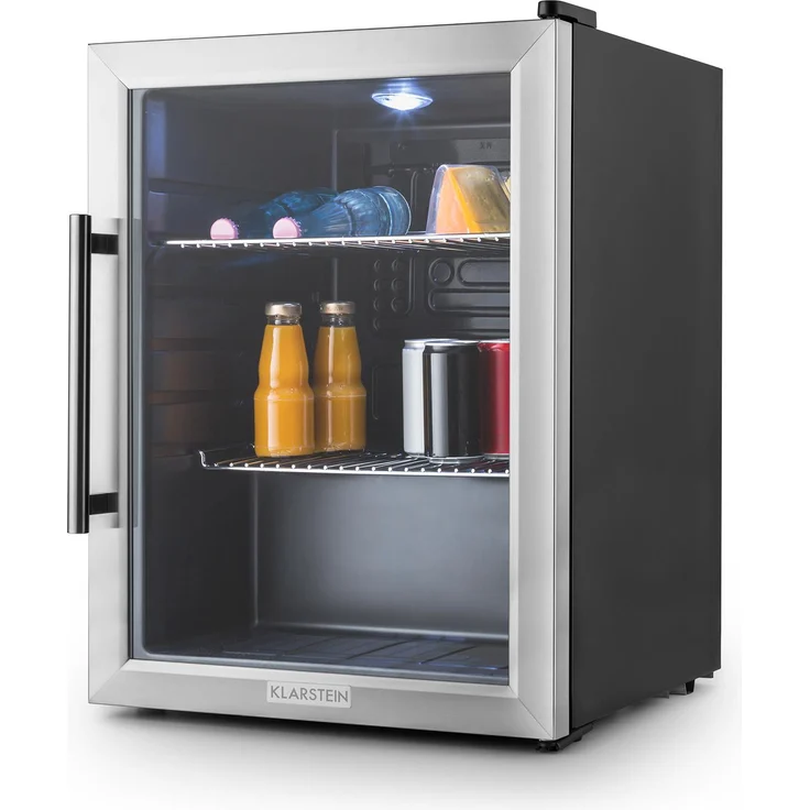 Klarstein Beersafe XL Getränkekühlschrank 60 Liter Klasse Glastür Edelstahl – Bild 10
