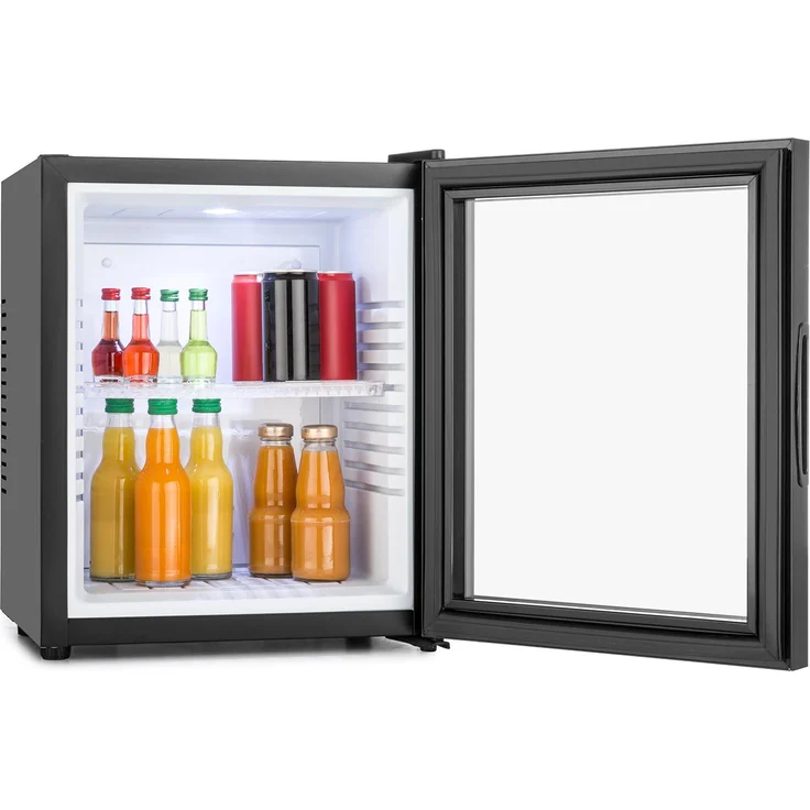Klarstein MKS-13 Minibar 32 Liter Klasse A schwarz Glas 0dB – Bild 8