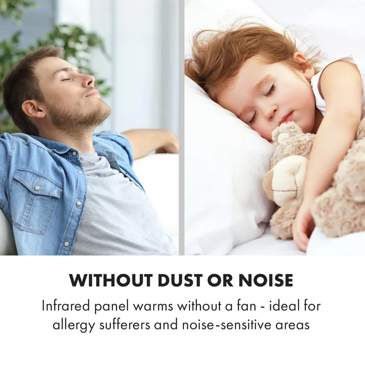 Klarstein Wonderwall Air Art Smart Infrarotheizung 120x60cm 700W Wandinstallation App-Steuerung Weltkarte, Infrarotheizung – Bild 4