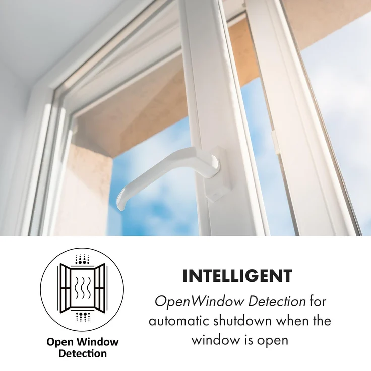 Klarstein Wonderwall Air Art Smart Infrarotheizung 120x60cm 700W Wandinstallation App-Steuerung Berge, Infrarotheizung – Bild 8