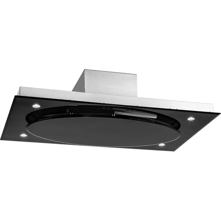 Klarstein Secret Service Deckenhaube Dunstabzugshaube 220W Touch Glas LED (10030277)