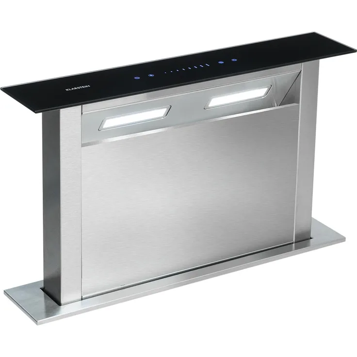 Klarstein Secret Service, Motorhaube, Insel, Breite: 110 cm, Tiefe: 70 cm, Abzug, Silber