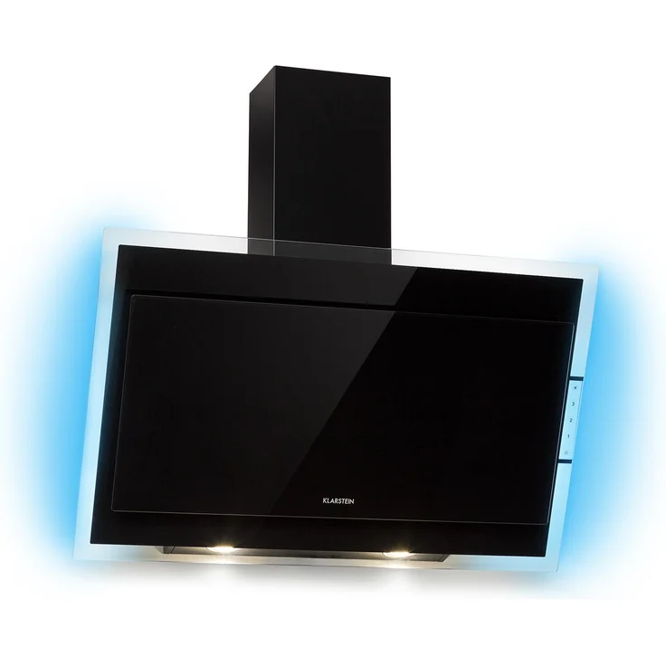 Klarstein Mirage 90 Dunstabzugshaube Touch-Panel RGB-Ambiente-Licht – Bild 1