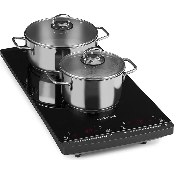 Klarstein VariCook Slim Doppel-Induktionskochplatte 3500 W Timer 240° C Touch 2900 W – Bild 3