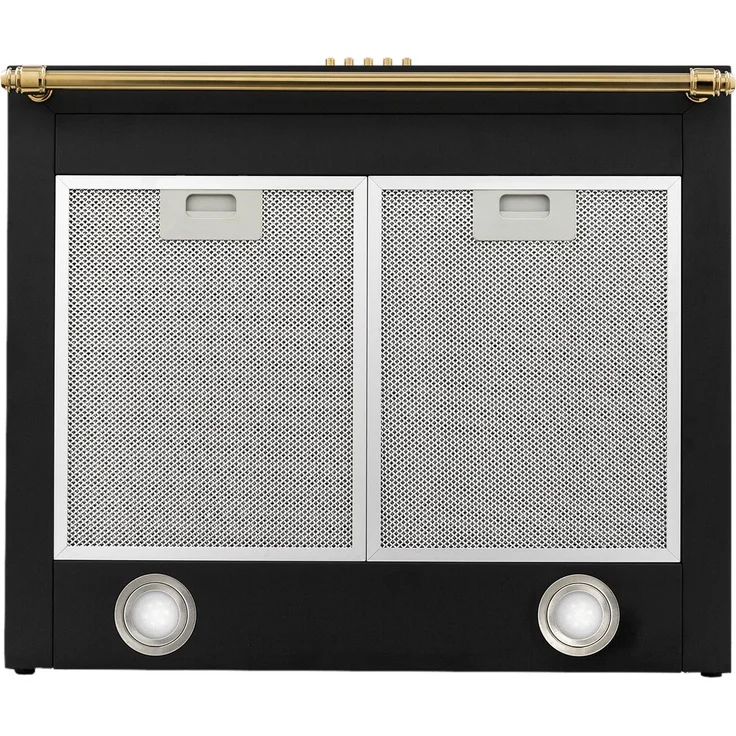 Montblanc 60 Dunstabzugshaube 165W 2x1,5W LED Reling Schwarz – Bild 5