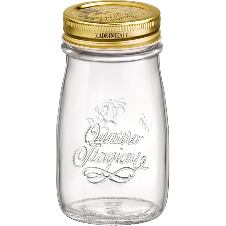 DOSEN-ZENTRALE Flasche Einkochwelt Quattro Stagioni 200ml mit 56mm Schraubdeckel