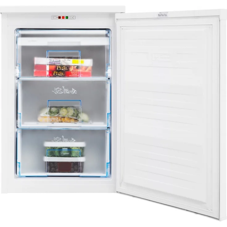 Beko FSE1074N Gefrierschrank, freistehend, weiß, Lagerzeit bei Störung 12 h, Breite 54 cm, Energieklasse E – Bild 5
