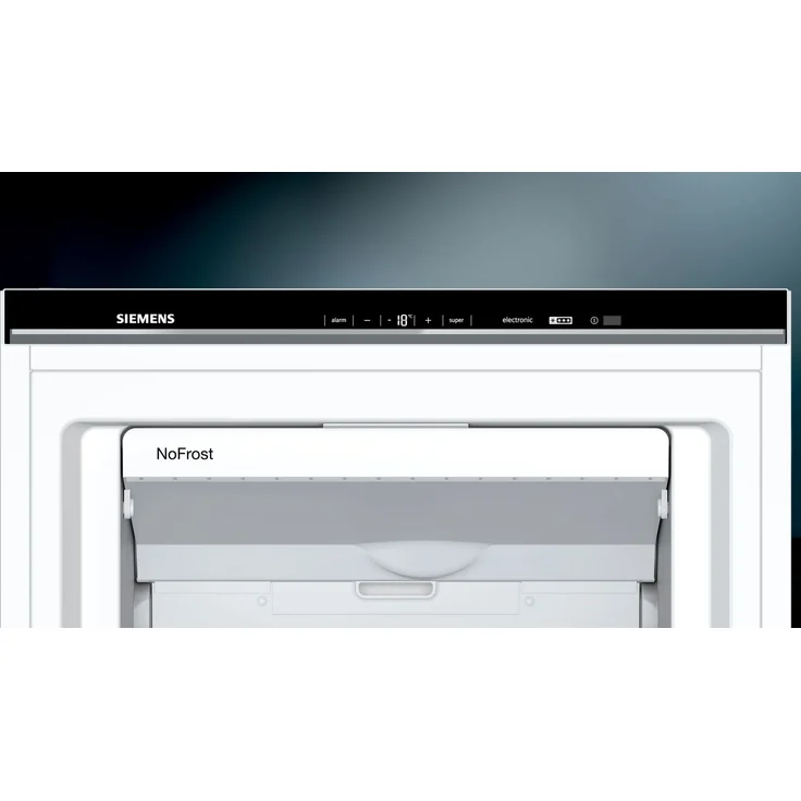 Siemens GS51NUWDP Gefrierschrank, freistehend, weiß, NoFrost, LED, Breite 70 cm, Energieklasse D – Bild 9