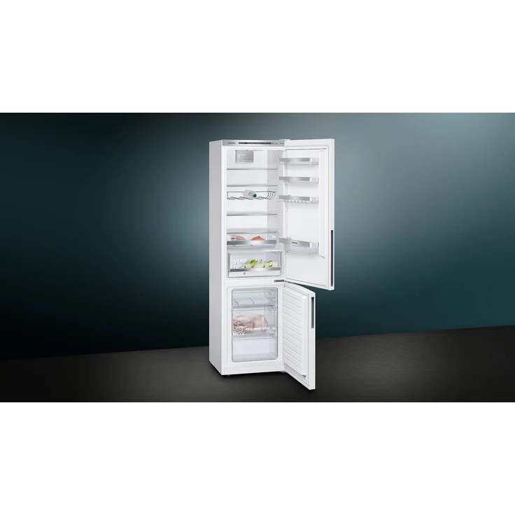 Siemens KG39EAWCA Kühl-Gefrierkombination, freistehend, weiß, 0-Grad-Zone, LED, Schnellgefrieren, Breite 60 cm, Energieklasse C – Bild 9