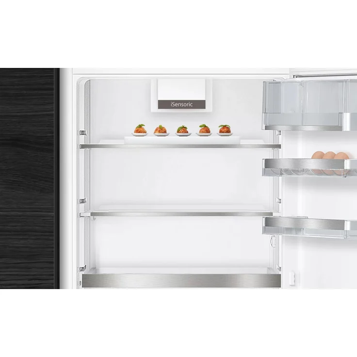 Siemens KI77SADD0 Kühl-Gefrierkombination, Einbau, weiß, Schnellkühlen und -gefrieren, LED, Breite 55.8 cm, Energieklasse D – Bild 6