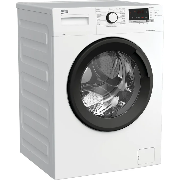 Beko WML81434NPS1, Frontlader-Waschmaschine, C, Fassungsvermögen 8 kg, Standgerät, Breite 60 cm, 15 Programme, Schontrommel – Bild 6