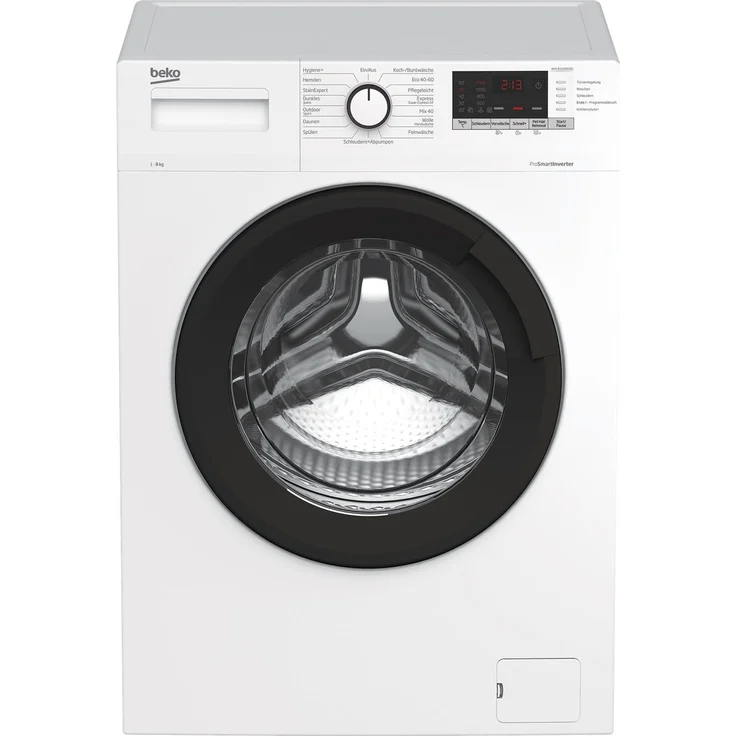 Beko WML81434EDR1, Frontlader-Waschmaschine, C, Fassungsvermögen 8 kg, Standgerät, Breite 60 cm, Trommelreinigung, Tierhaarentfernung – Bild 3