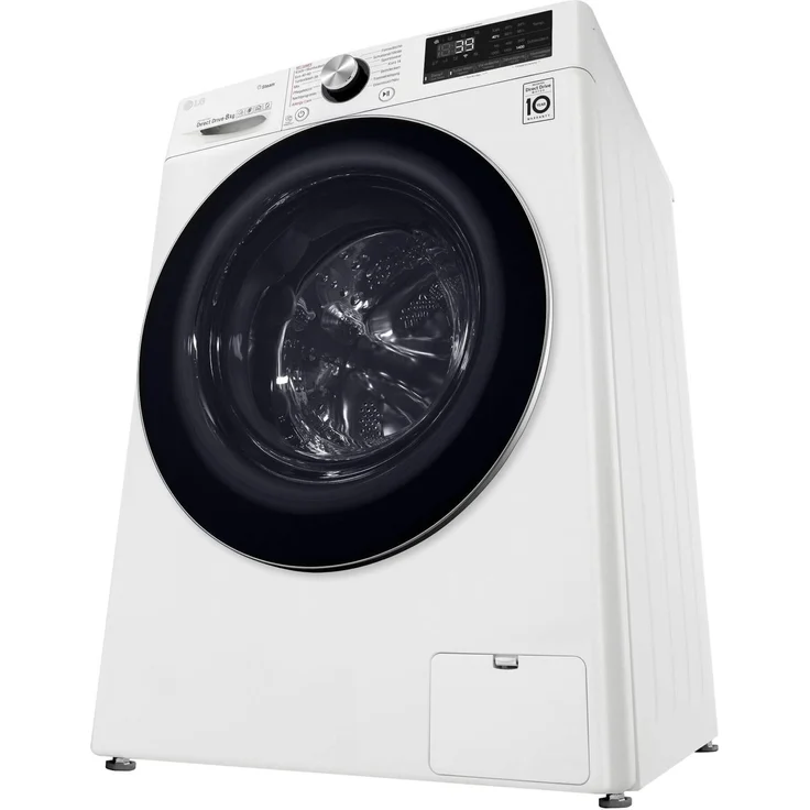 LG F4WV908P2E, Frontlader-Waschmaschine, C, Fassungsvermögen 8 kg, Standgerät, Breite 60 cm, Mengenautomatik, Restlaufzeitanzeige – Bild 7