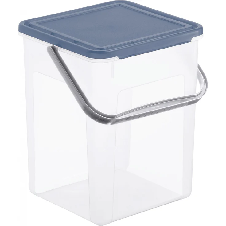 Rotho Waschmittelbehälter Basic 7 l 23 x 22,5 x 27,5 cm (L x B x H) – Bild 1