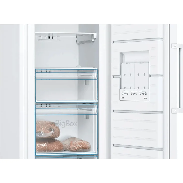 Bosch GSN33VWEP Gefrierschrank, freistehend, weiß, NoFrost, Schnellgefrieren, Breite 60 cm, Energieklasse E – Bild 13
