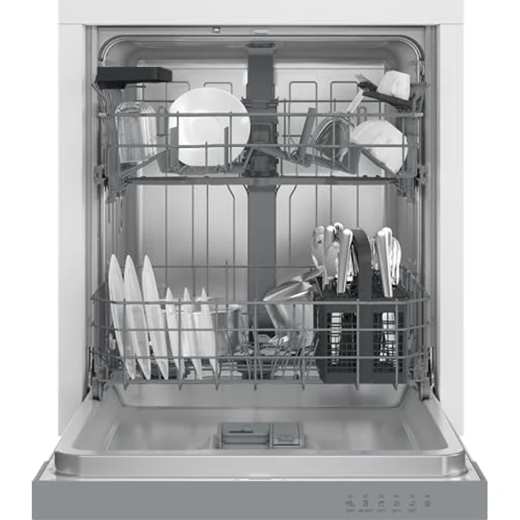 BEKO BDSN16O44W, teilintegrierbarer Geschirrspüler mit 14 Maßgedecken, 44 dB (A), SelfDry-Funktion und höhenverstellbarem Oberkorb – Bild 6