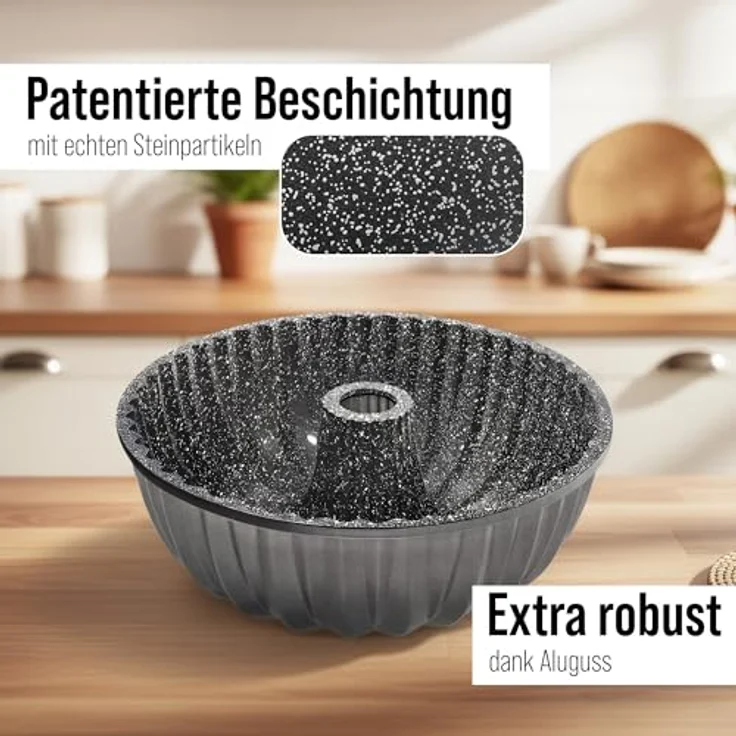STONELINE Gugelhupf Backform 24,5 cm, antihaft – Bild 5