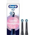 Oral-B Aufsteckbürsten Oral-B iO Sanfte Reinigung, fortschrittliche Plaque-Entfernung, für empfindliches Zahnfleisch, 2er Pack