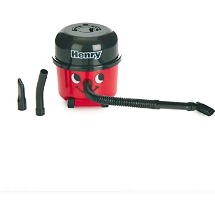 Paladone Flashpoint AG Henry Hoover Schreibtisch Vakuum-Neuheit Desktop-Reiniger, Rot