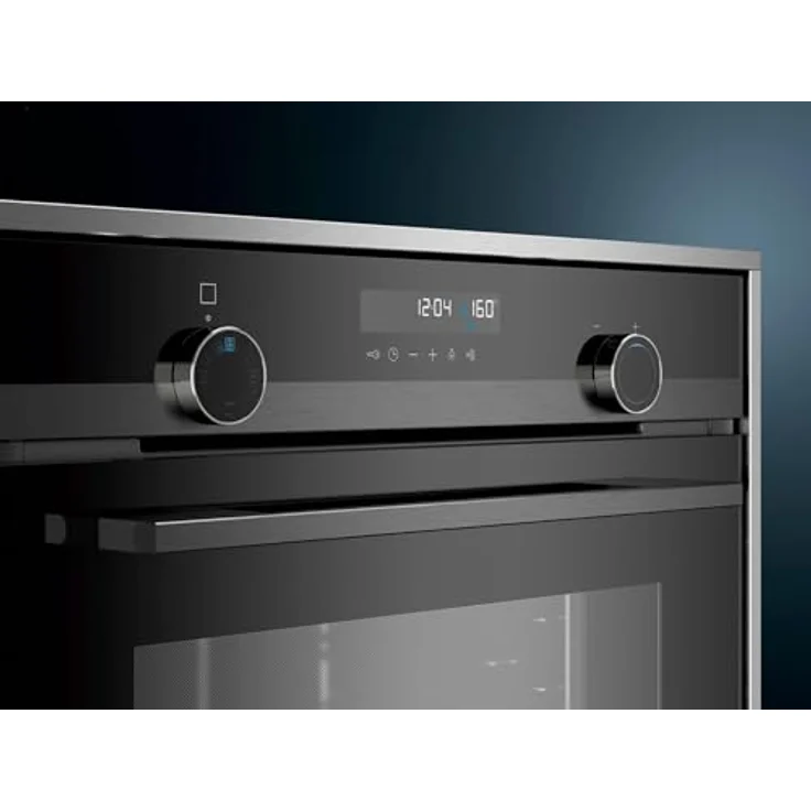 Siemens studioLine HB478GCB0S Pyrolyse Einbaubackofen blackSteel, 9 Backofenfunktionen, activeClean Selbstreinigungsautomatik, Bratenthermometer, lightControl – Bild 2