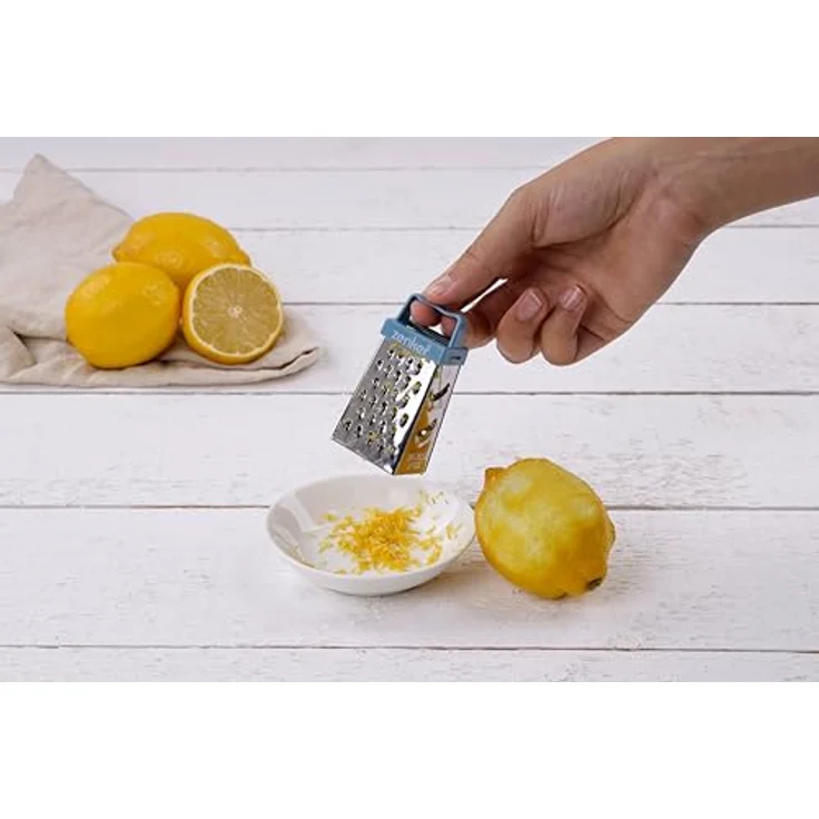 Zenker 44995 INOX Mini Vierkantreibe 7,5x3,7x2,8cm aus ABS-Edelstahl, Kunststoff, Sky-Silber – Bild 4