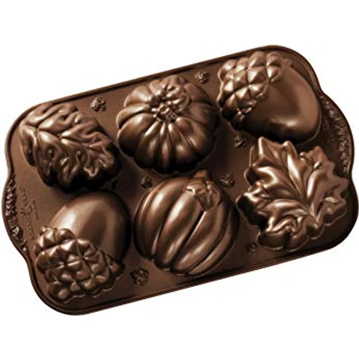 Nordic Ware Autumn Treats Pan, Bronze – Bild 2