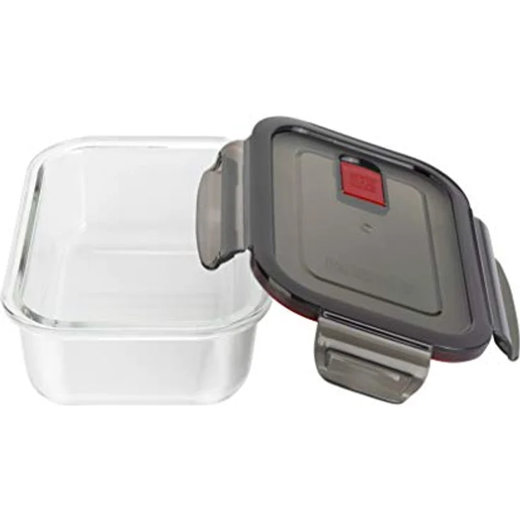 Zwilling Gusto Glasdose Vorratsdosen aus Glas rechteckig 1400 ml, 2er-Set, transparent - Preisvergleich – Bild 2