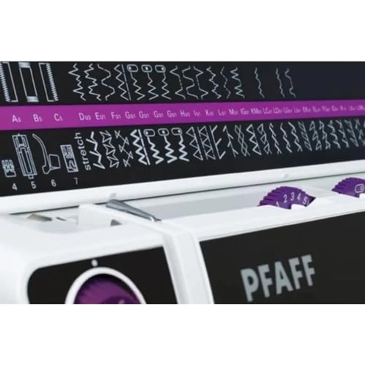 PFAFF select 4.2, Mechanische Nähmaschine mit IDT™-System, 40 Stiche, integrierter Nadeleinfädler und LED-Beleuchtung – Bild 6