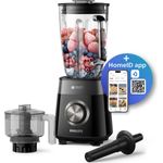 Philips 5000 Series HR3032/00, Tischplatten-Mixer, 2 l, 1200 W, Pulsfunktion, Eis-Crusher, Schwarz