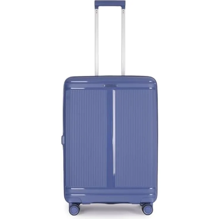 Stratic Straw T - Trolley M (67cm) erweiterbar navy, geräumiges Hauptfach, extra Fächer – Bild 1