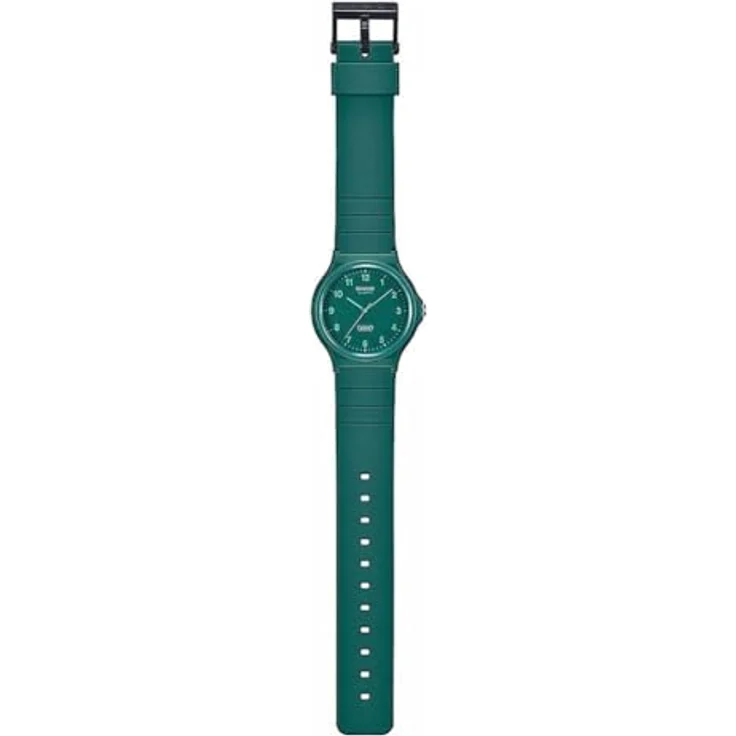 Casio Timeless Collection Damen- und Jugenduhr Grün MQ-24B-3BEF, Kunststoffarmband und grünes Zifferblatt – Bild 2
