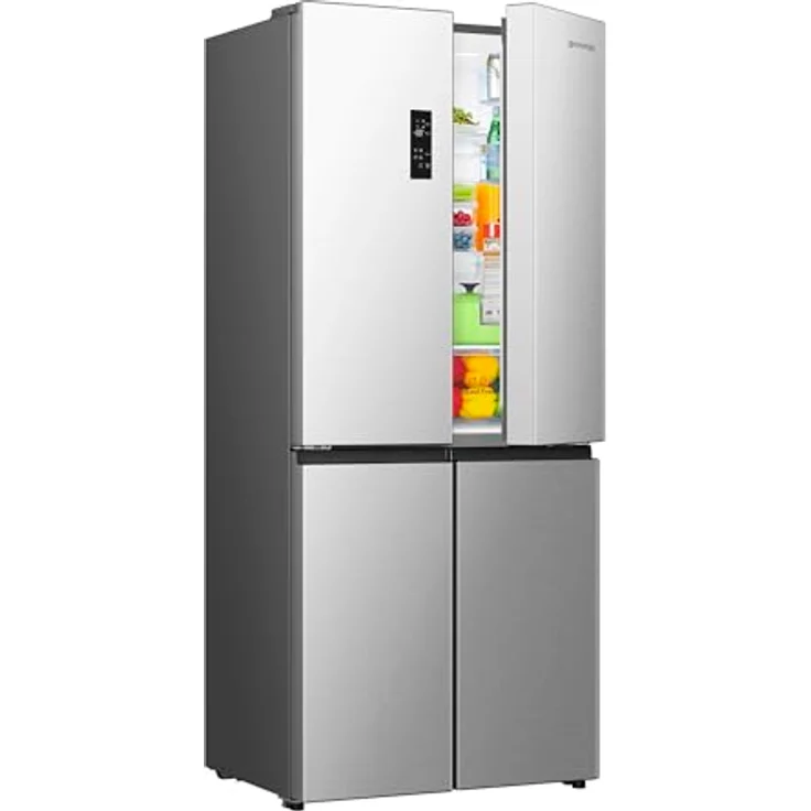 Gorenje NRM819D61X CrossDoor Kühl-/Gefrierkombination, 460 Liter, NoFrost Plus, grau, leiser Betrieb – Bild 10