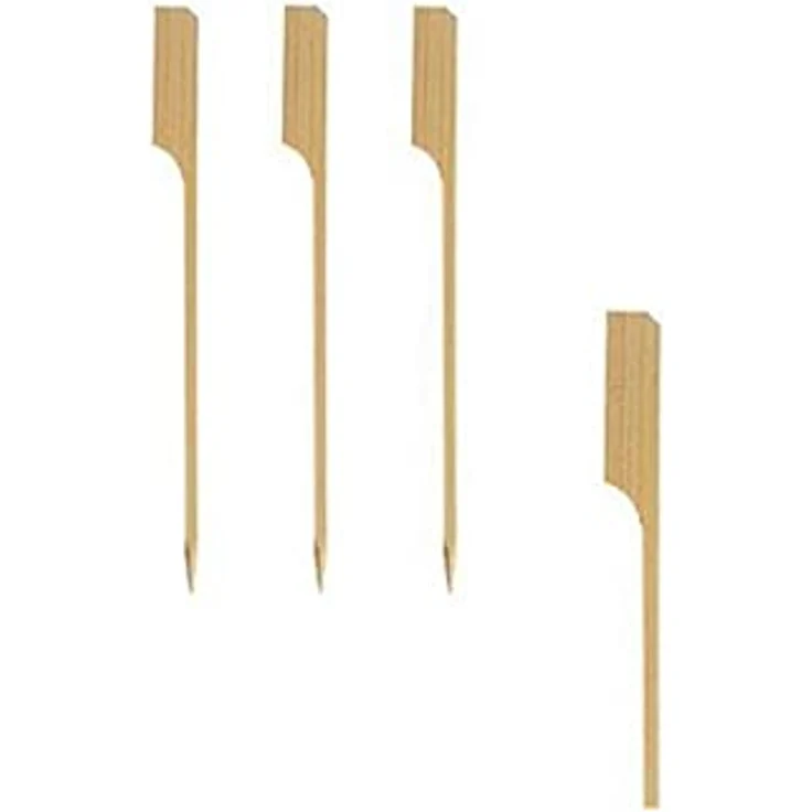 Papstar Fingerfoodspieße aus Bambus 250 Stück 15cm – Bild 2
