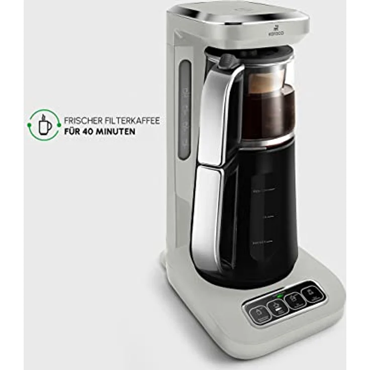KARACA Karaca Çaysever Robotea Pro 4 in 1 Sprechender Automatischer Glas-Teekocher und Filter-Kaffeebrühmaschine 2500W Teekocher, Starlight, Tea maker, Türkische Tee Kanne, Turkish Traditional Tee – Bild 4