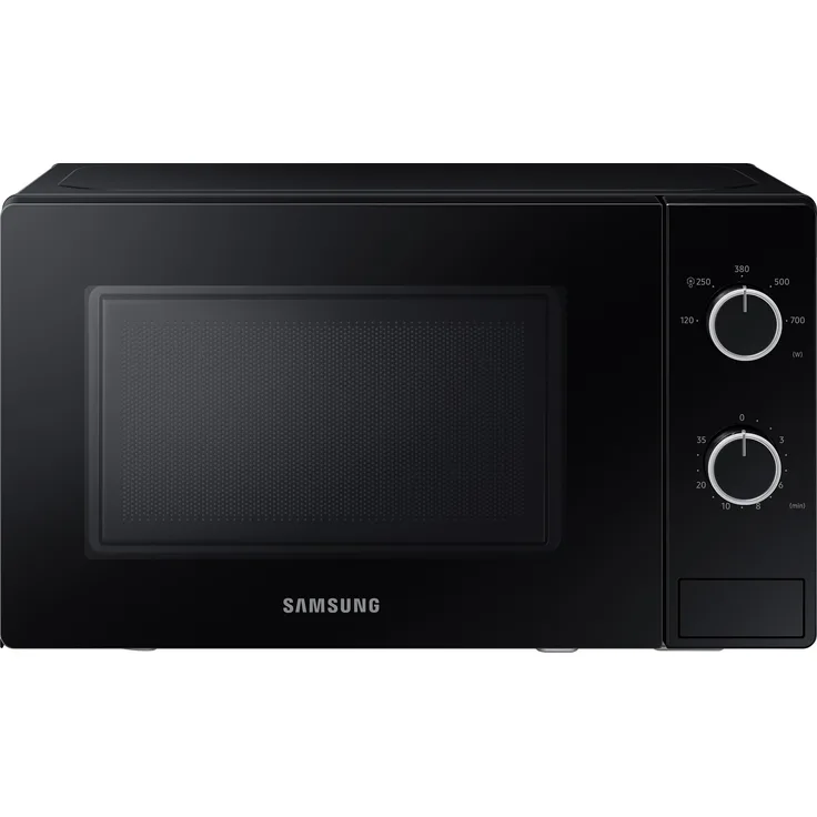 Samsung MS20A3010AL, Mikrowelle mit 20 Litern Kapazität und 700 Watt Leistung, Schwarz