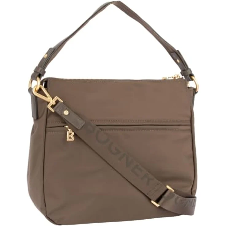 Bogner Klosters Isalie Schultertasche 30 cm, braun, 100% Nylon, 30 x 13 x 29 cm – Bild 3