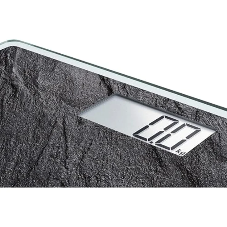 Soehnle Style Sense Compact 300 Slate, digitale Personenwaage mit LCD, Anzeige, elektronische Waage mit extraflachem Design, große Trittfläche, Körperwaage mit einer Tragkraft bis zu 180 kg – Bild 5