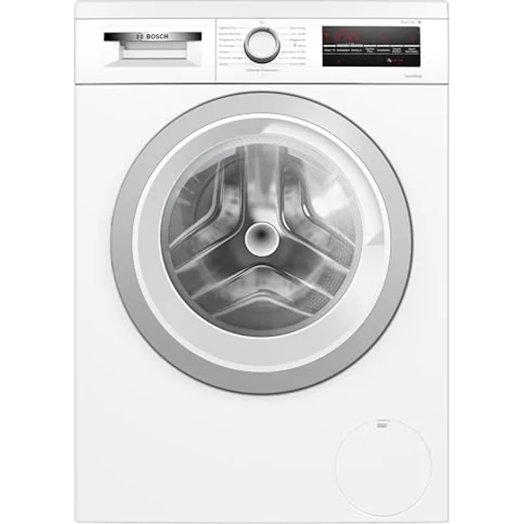 Bosch Serie 6 WUU28T42, Frontlader Waschmaschine, 9 kg, Energieeffizienzklasse A, 71 dB, 1400 RPM, Nachlegefunktion, Aqua Stop